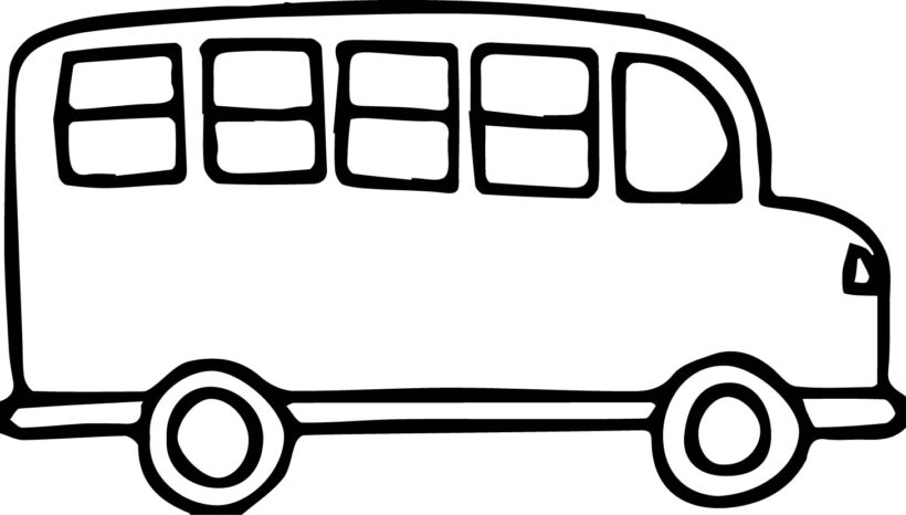 Tranh tô màu xe buýt cho bé tập tô (16)