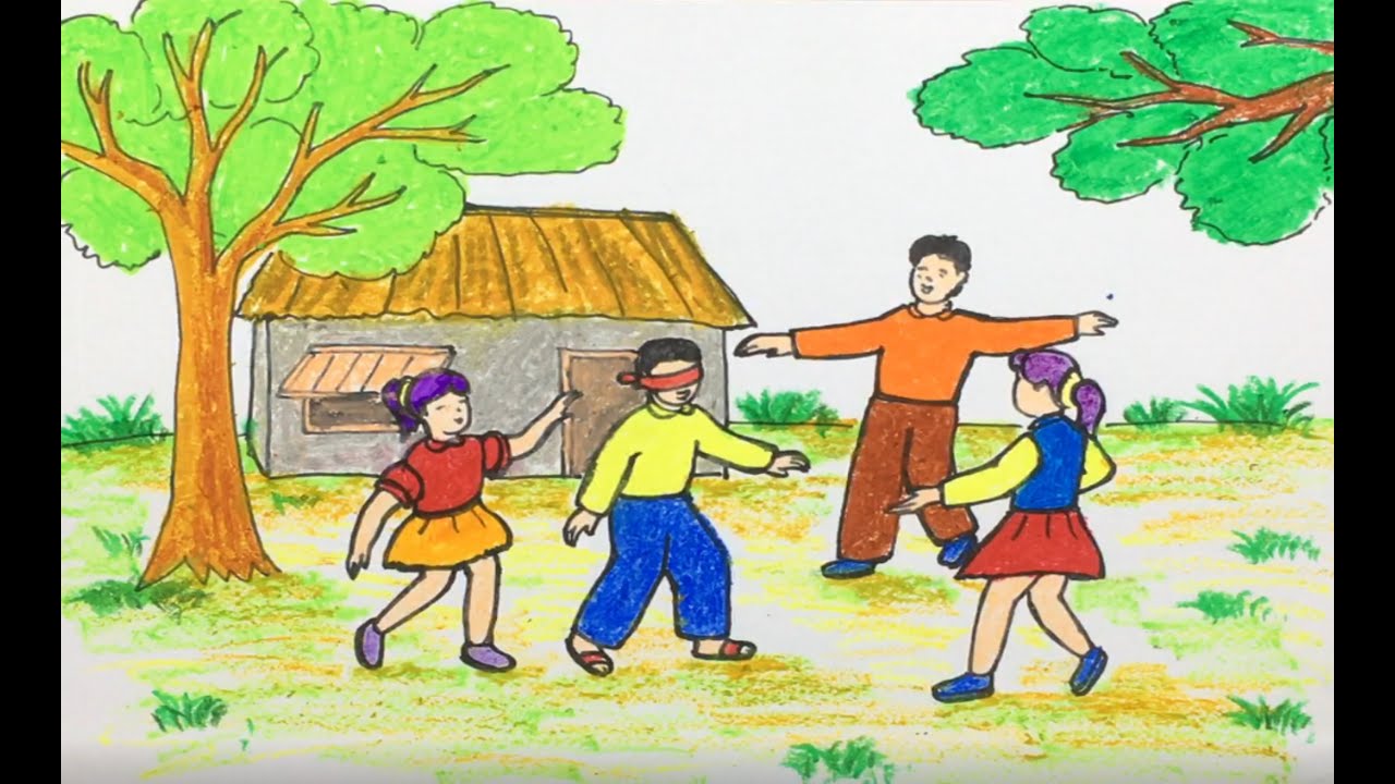 Cuộc thi vẽ tranh  Khu vui chơi mơ ước  Trường Tiểu Học THSP Ngụy Như  Kon Tum
