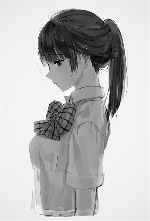 Hình nền anime đen trắng đẹp nhất cực hiếm dành cho fan manga