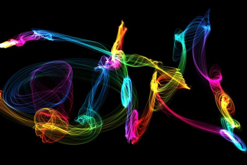 hình ảnh background ánh sáng 3D đa chiều