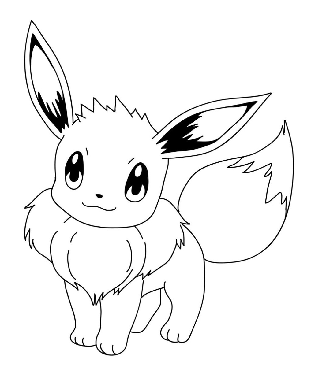 Cách vẽ pokemon Pikachu