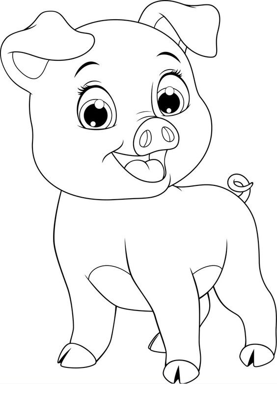 Tổng hợp hơn 248 vẽ con lợn cute siêu hot  Tin Học Vui