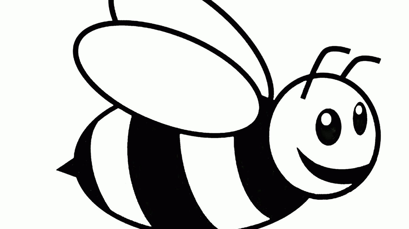 41+ Tranh tô color con cái ong đáng yêu và dễ thương nhất trái ngược đất