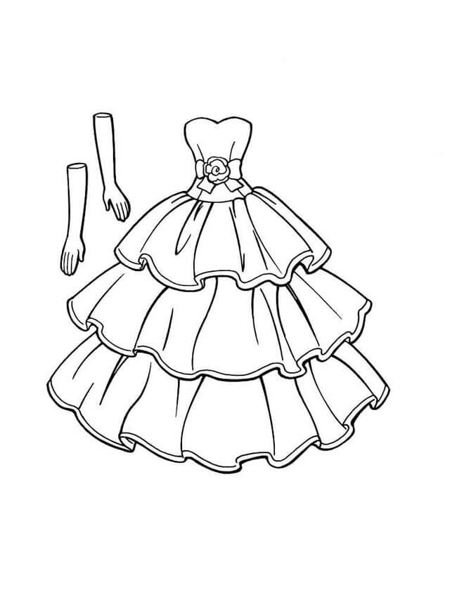 Nguyên tắc vẽ váy công chúa giản dị và đơn giản cho tất cả những người mới mẻ bắt đầu