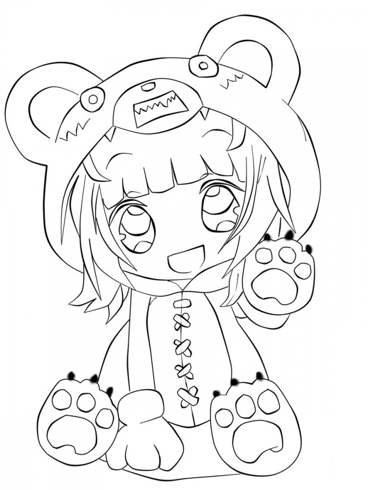 Tranh tô màu công chúa Chibi 3  Witch coloring pages Puppy coloring  pages Disney princess coloring pages