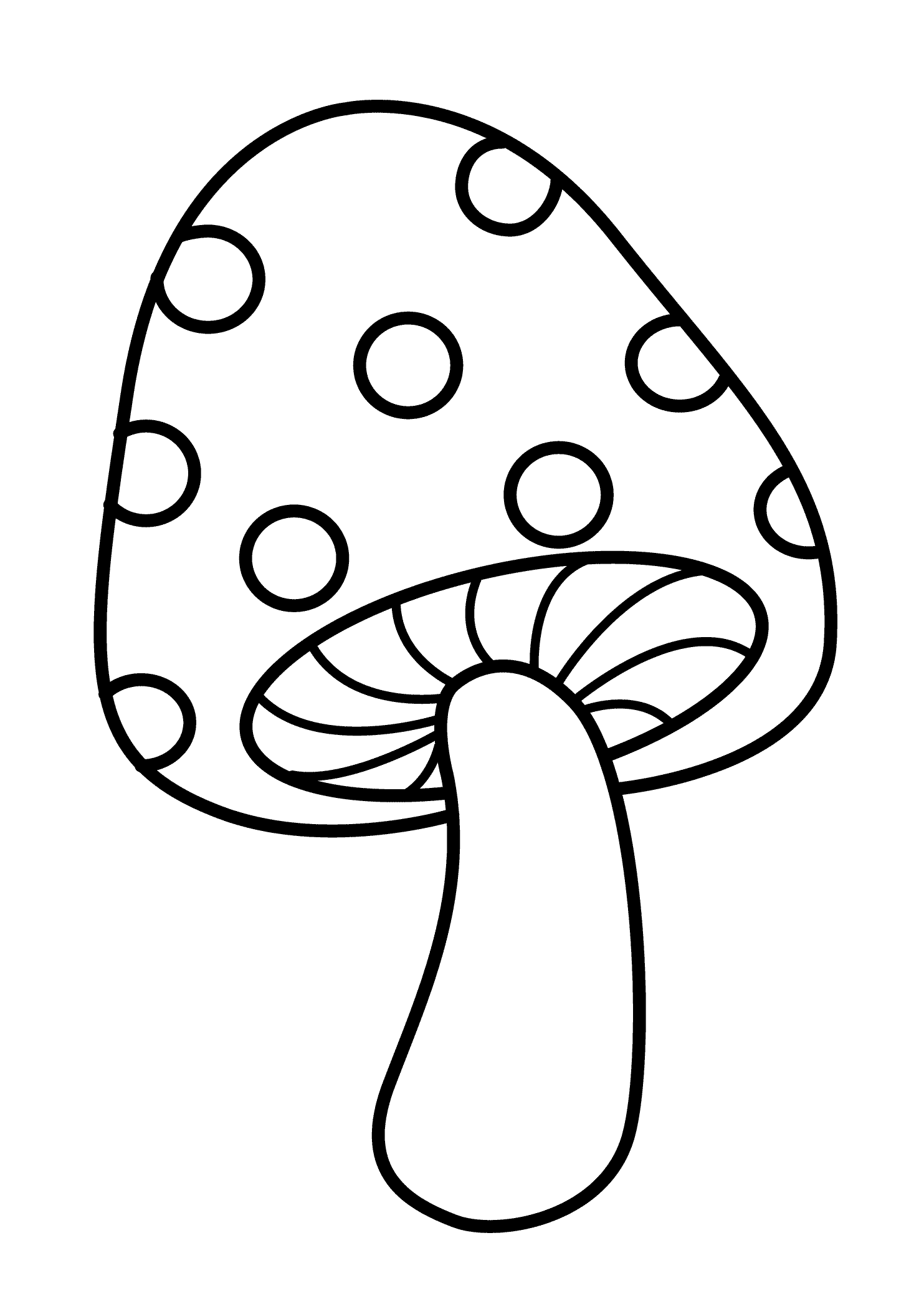 Vẽ cây nấm dễ thương  Hướng dẫn tô màu cây nấm  YouTube