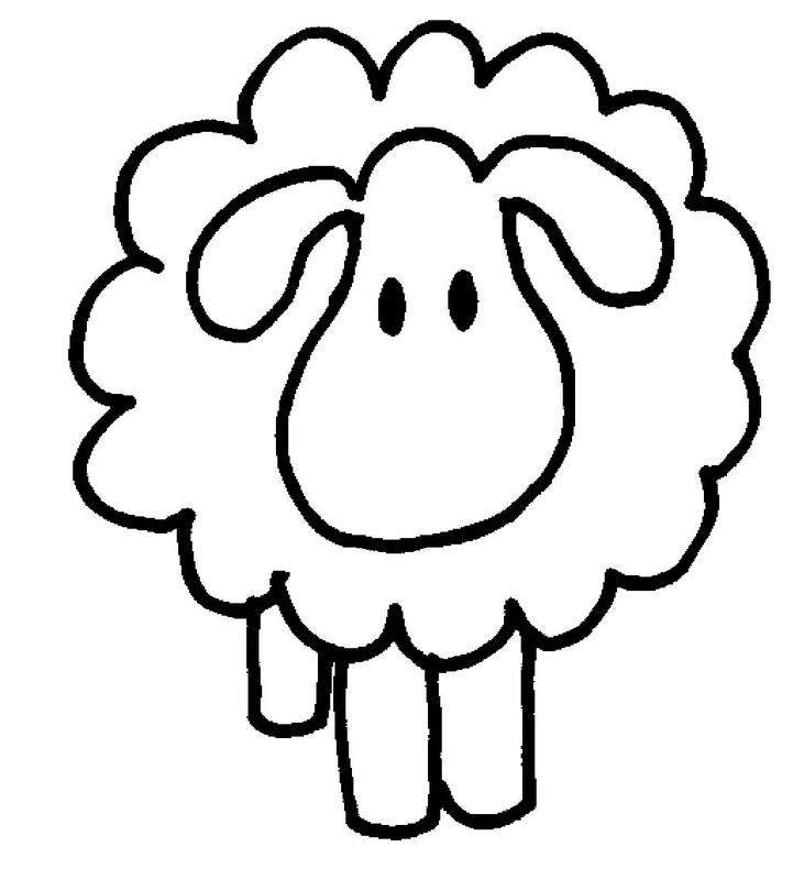 50+ Tranh Tô Màu Con Cừu Dễ Thương Cho Bé Tập Tô