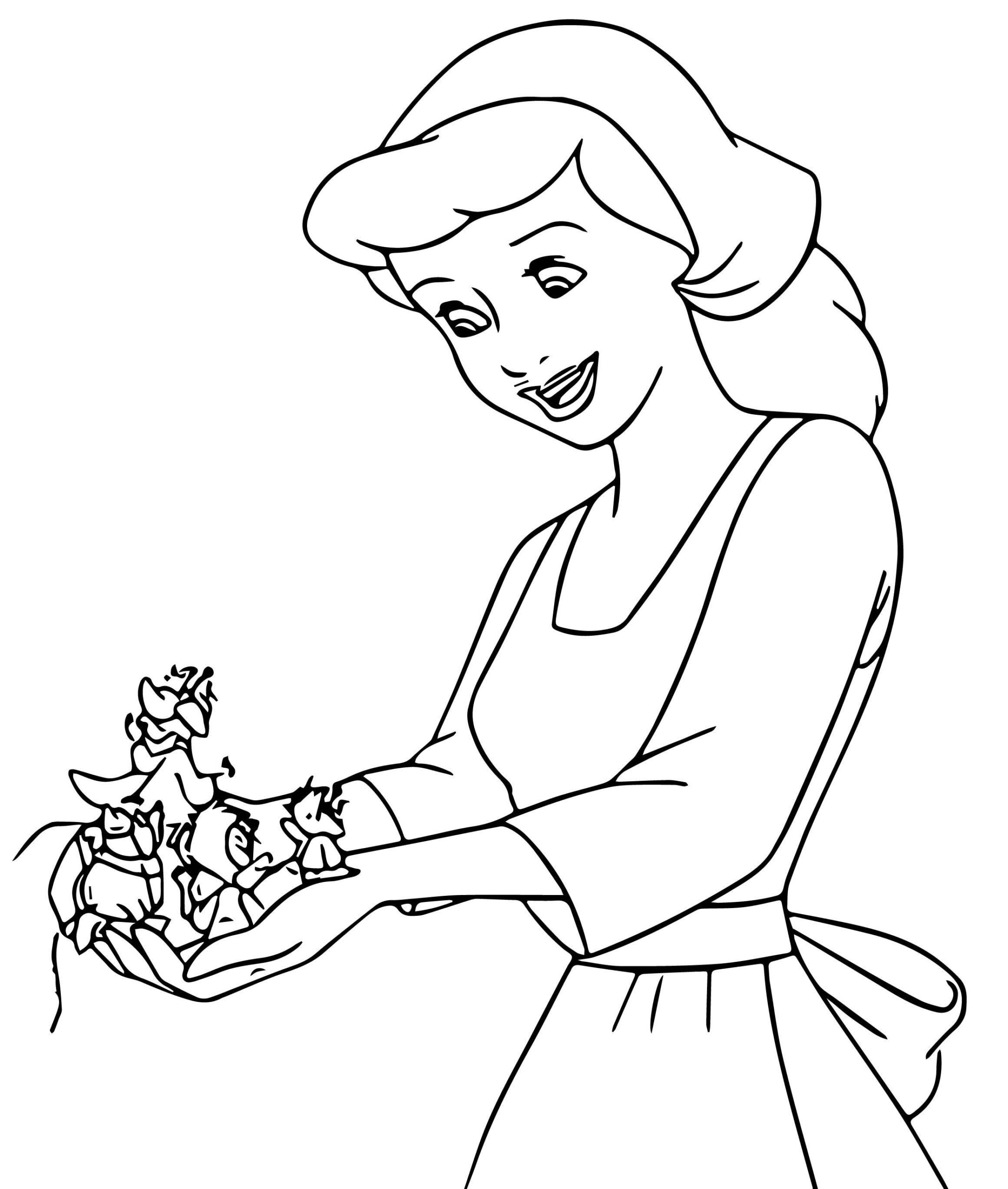 Vẽ công chúa lọ lem và tô màu cho bé  Dạy bé vẽ  Dạy bé tô màu  Princess  Drawing and Coloring  YouTube