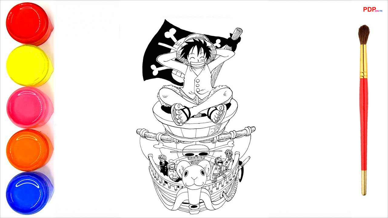 One Piece Những tạo hình đầu tiên của băng Mũ Rơm Chopper là nhân vật may  mắn nhất