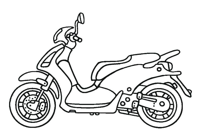 Khám phá hình vẽ xe moto đẹp với đường nét cực kỳ tinh tế và chi tiết. Hình ảnh này sẽ khiến bạn phải thốt lên \