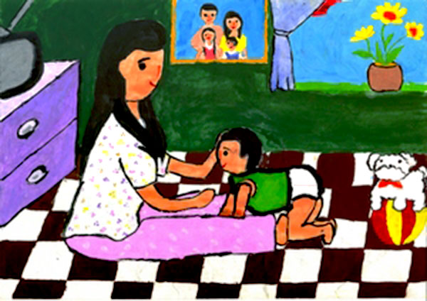 Vẽ Tranh Mẹ Đẹp, Ý Nghĩa Và Đơn Giản Nhất Cho Học Sinh