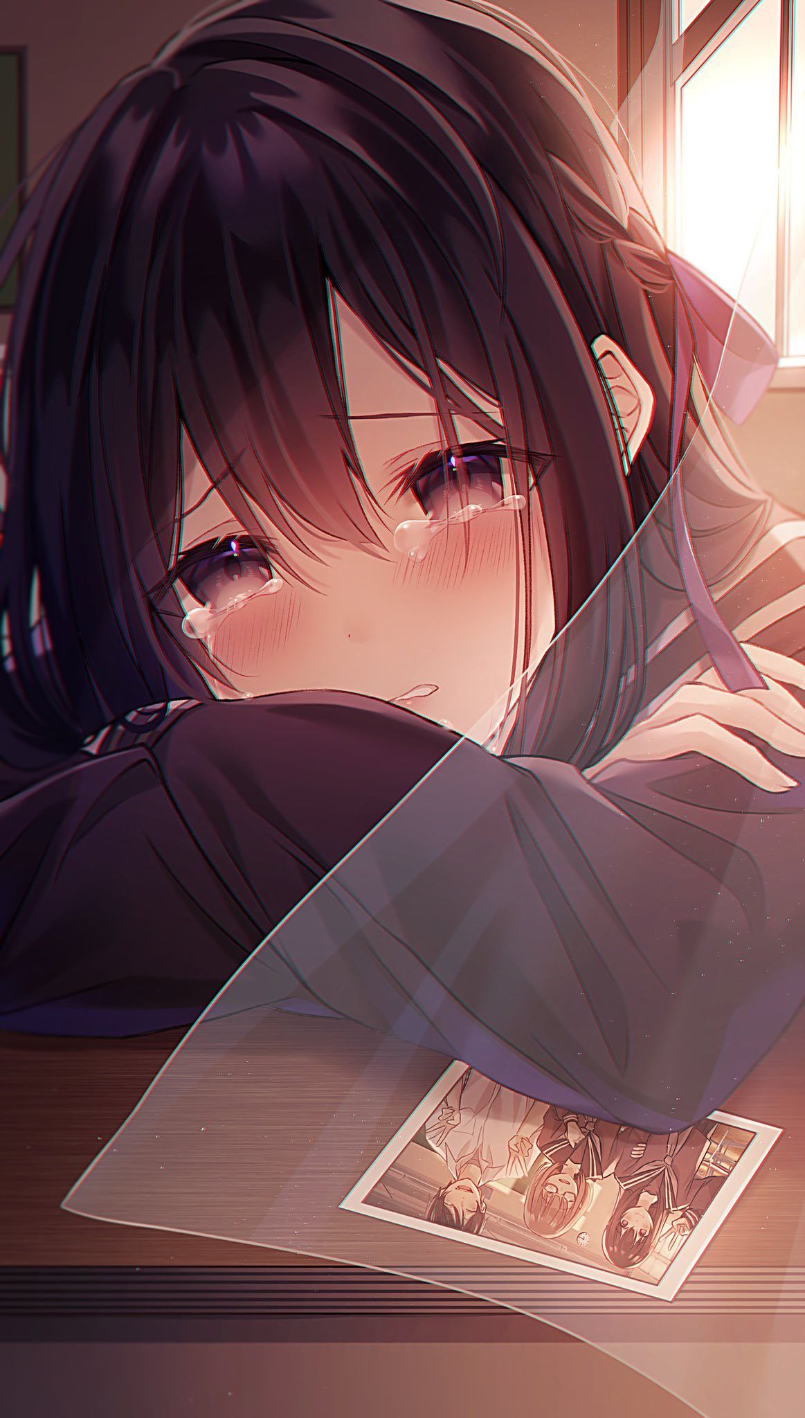 Hình ảnh anime cô đơn, buồn đầy tâm trạng đẹp nhất