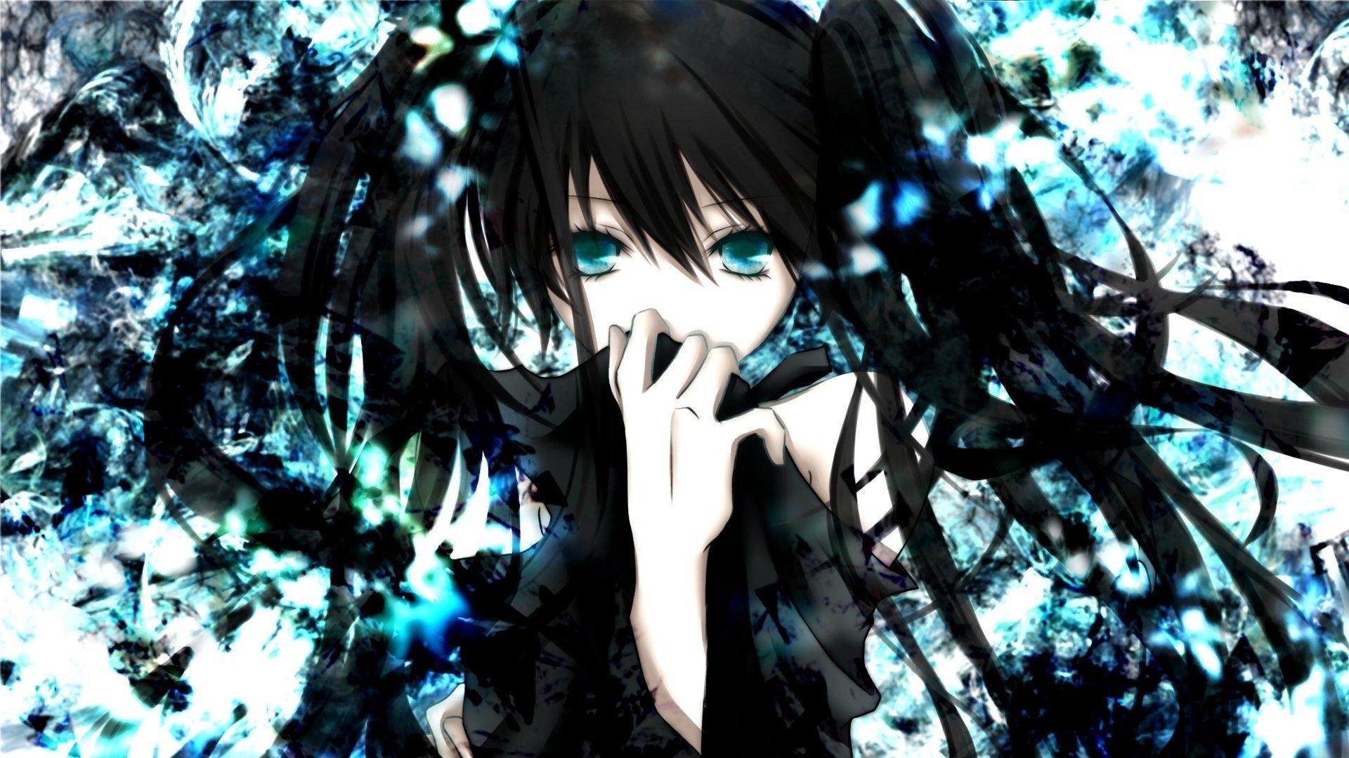 Hình ảnh anime tóc đen đẹp, dễ thương mang nét đẹp điềm đạm
