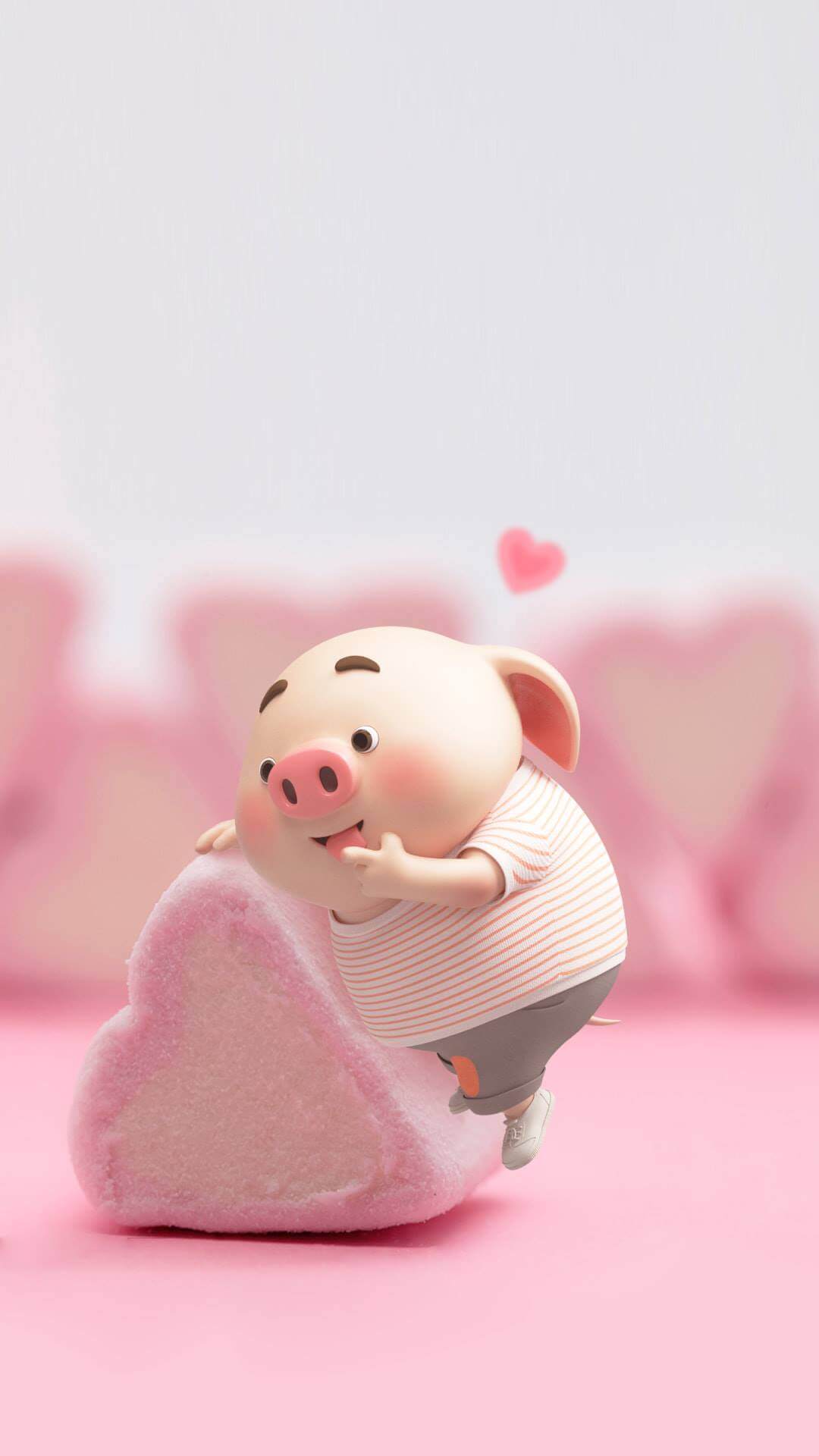Cute Pink Heart iPhone Wallpapers  Top Những Hình Ảnh Đẹp