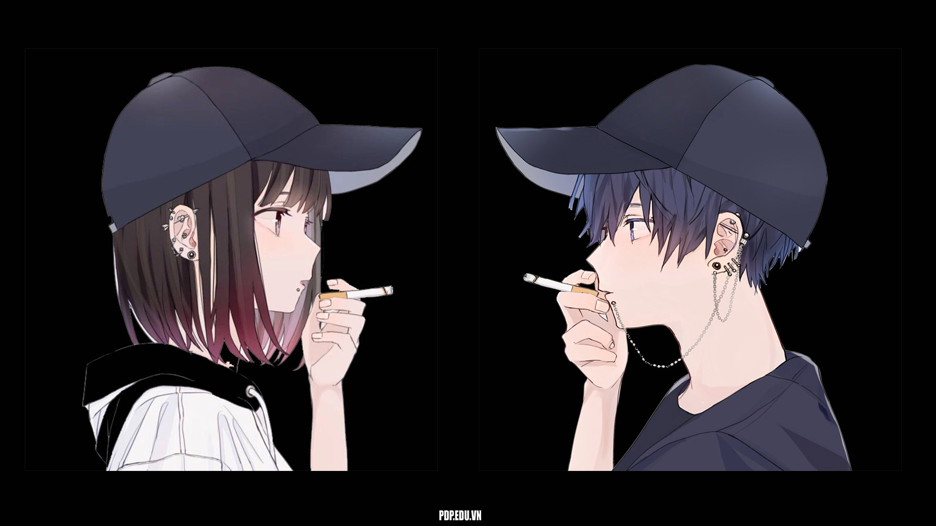 Ảnh anime đẹp làm avatar cặp đôi cho 2 người