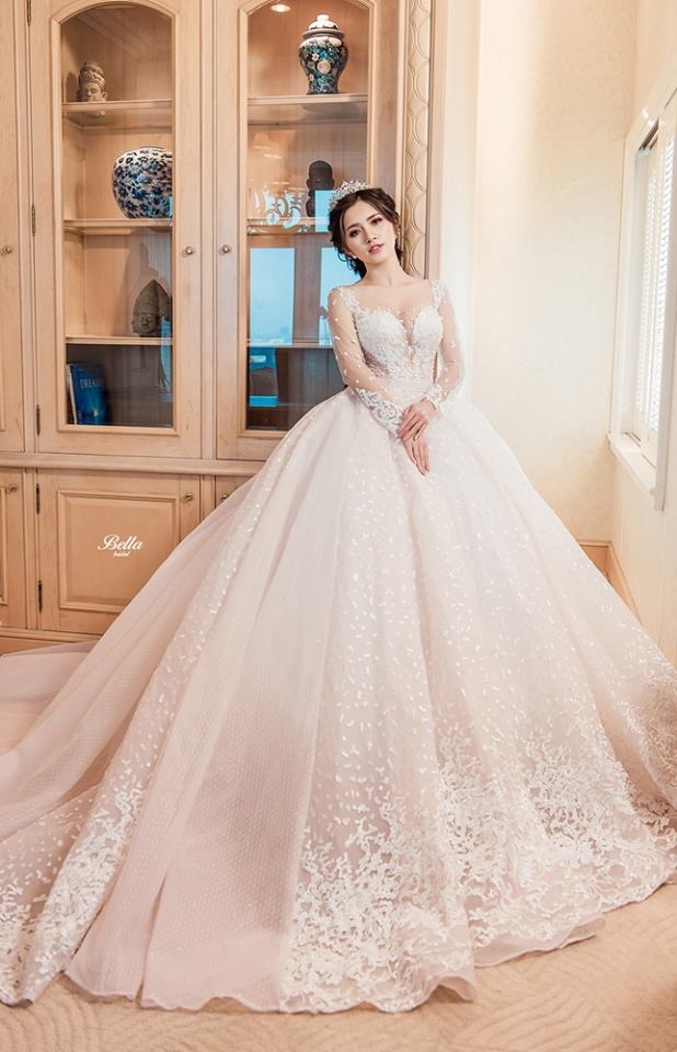 Những mẫu váy cưới đẹp và lộng lẫy nhất Thỏa mãn sự mong đợi của cô dâu về váy  cưới đẹp