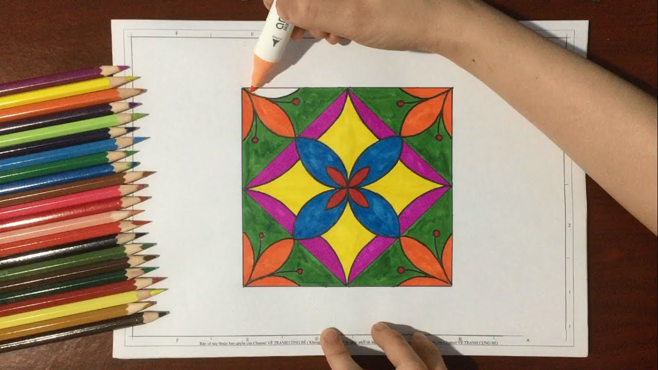 Video Cách vẽ họa tiết căn bản bằng bút kỹ thuật Artline  PHUC MA TRADING  COLTD