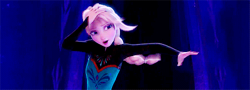 Ảnh động công chúa Elsa vũ trụ Disney