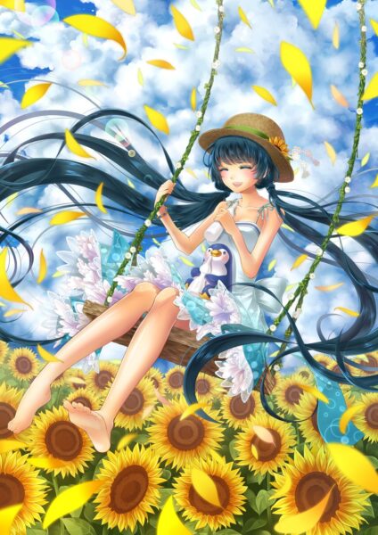 Hình ảnh anime hoa hướng dương – Phong cách trẻ trung, đầy sức sống - Co-Created English Hình Ảnh Anime Hoa Hướng Dương – Phong Cách Trẻ Trung, Đầy Sức Sống - Co-Created English