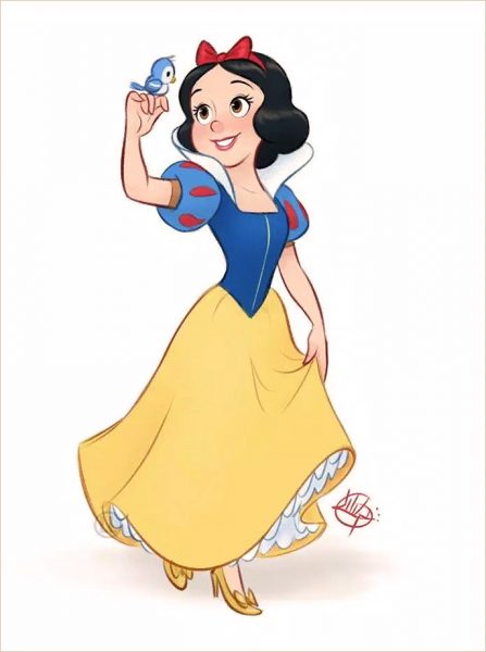 Hình ảnh công chúa Disney cute