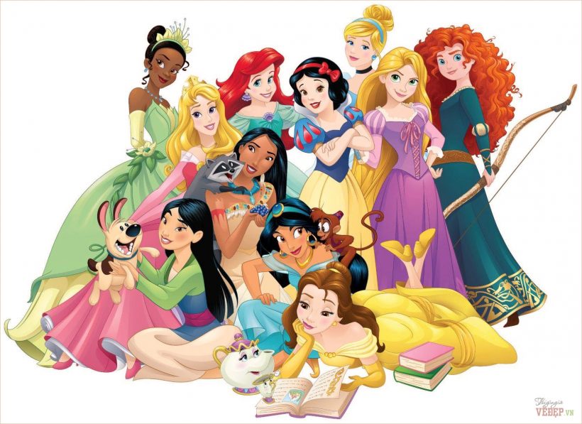 Hình ảnh công chúa Disney xinh đẹp dễ thương nhất