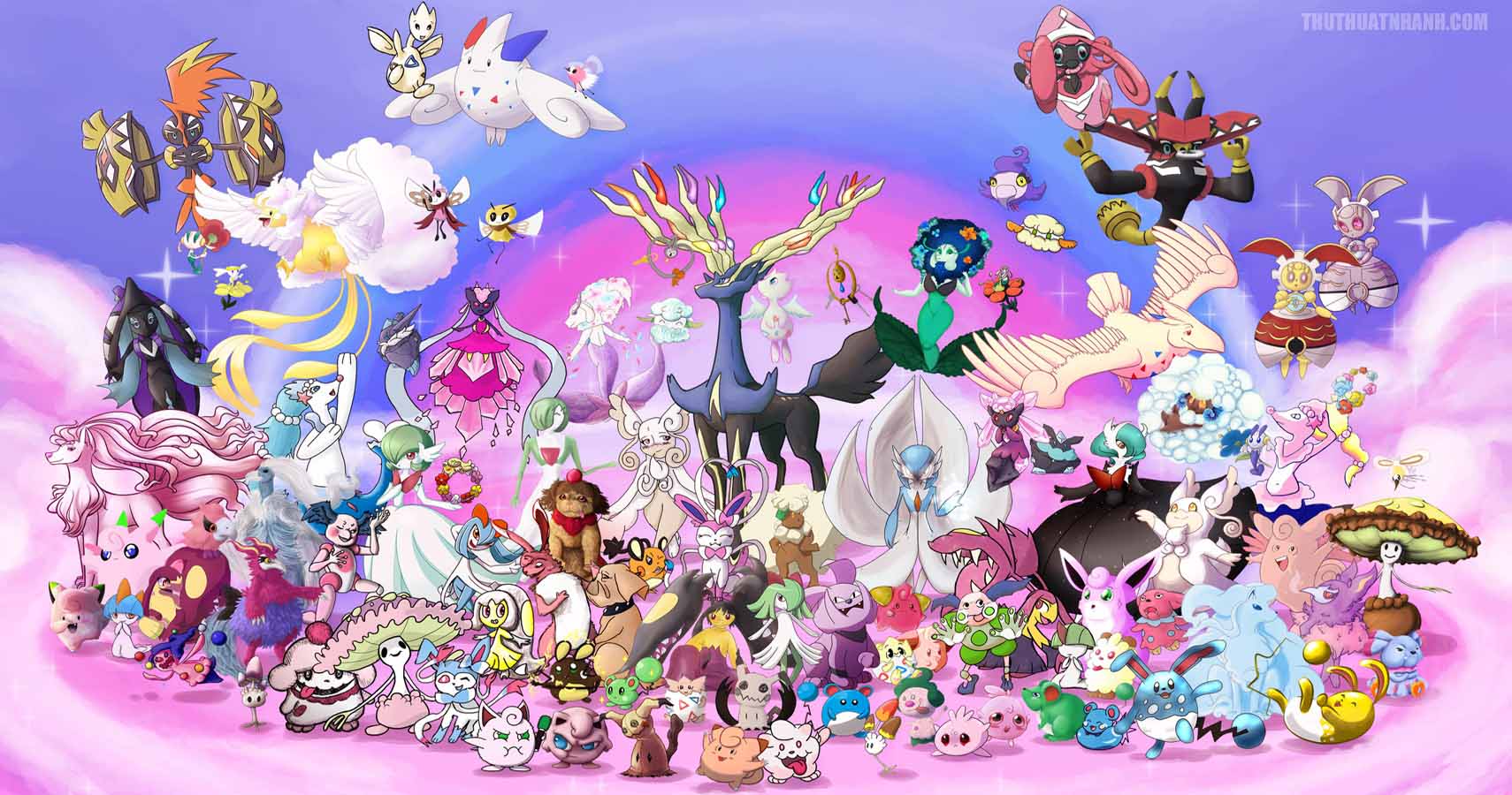Tổng hợp hình nền Pokemon đẹp nhất  thptcandangeduvn