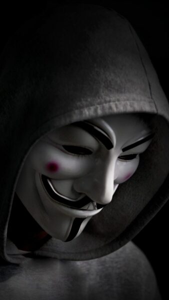 Hình ảnh Hacker, Anonymous buồn