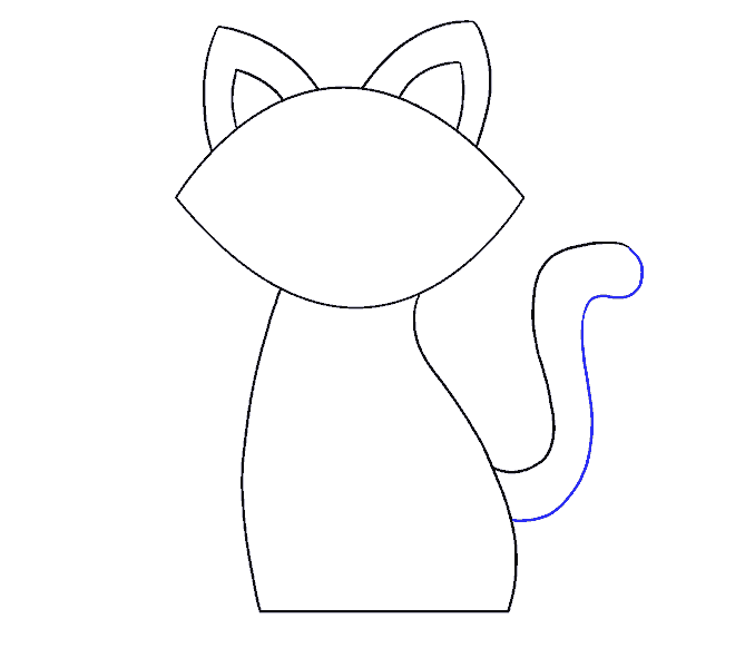 102+ Cách Vẽ Con Mèo, Hình Vẽ Mèo Đơn Giản, Đáng Yêu Siêu Cấp - Dyb