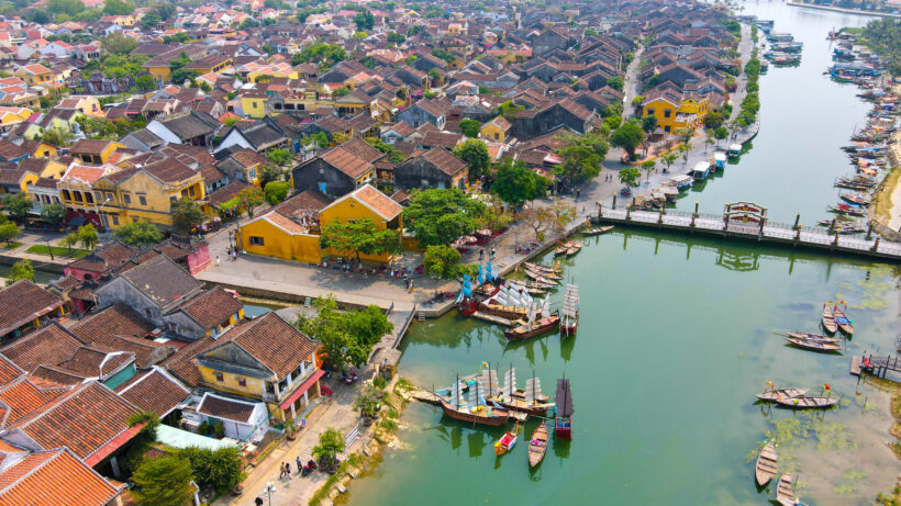 Hình ảnh Hội An mang nét đẹp kiến trúc cổ kính, lãng mạn, nên thơ