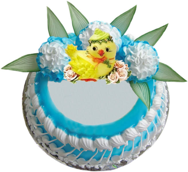 Hình ảnh bánh sinh nhật con gà cho người tuổi Dậu cực dễ thương