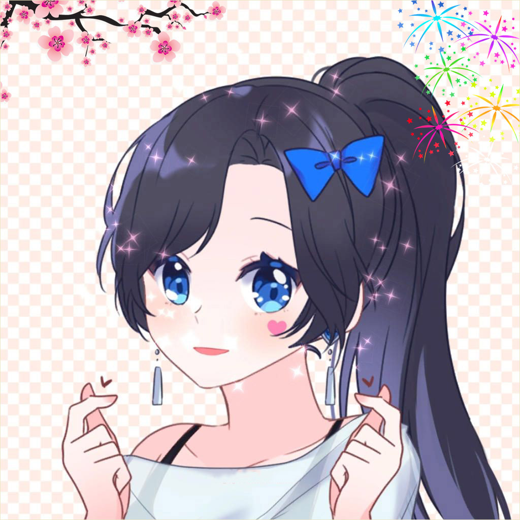 999 Hình avatar tết 2023 cute chibi anime độc đáo