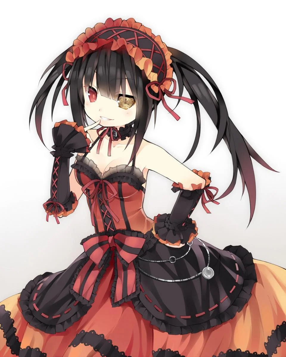 Wallpaper ID: 598751 / Kurumi Tokisaki, high angle view, clothing, day,  celebration, sunlight, women, costume, lifestyles, Date A Live, nature, art  and craft, Anime, outdoors free download