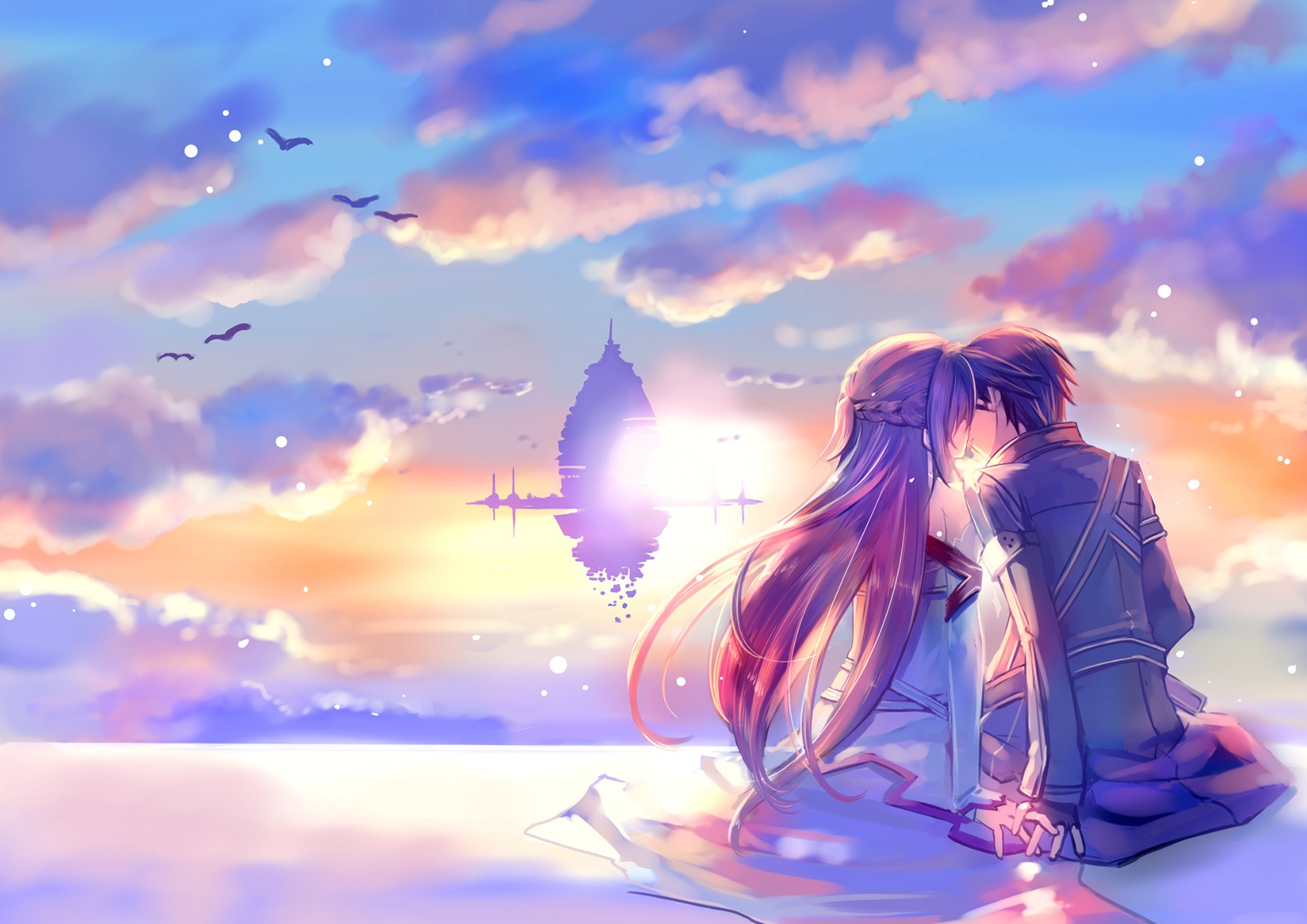 Hình ảnh Kirito và Asuna đẹp và lãng mạn nhất