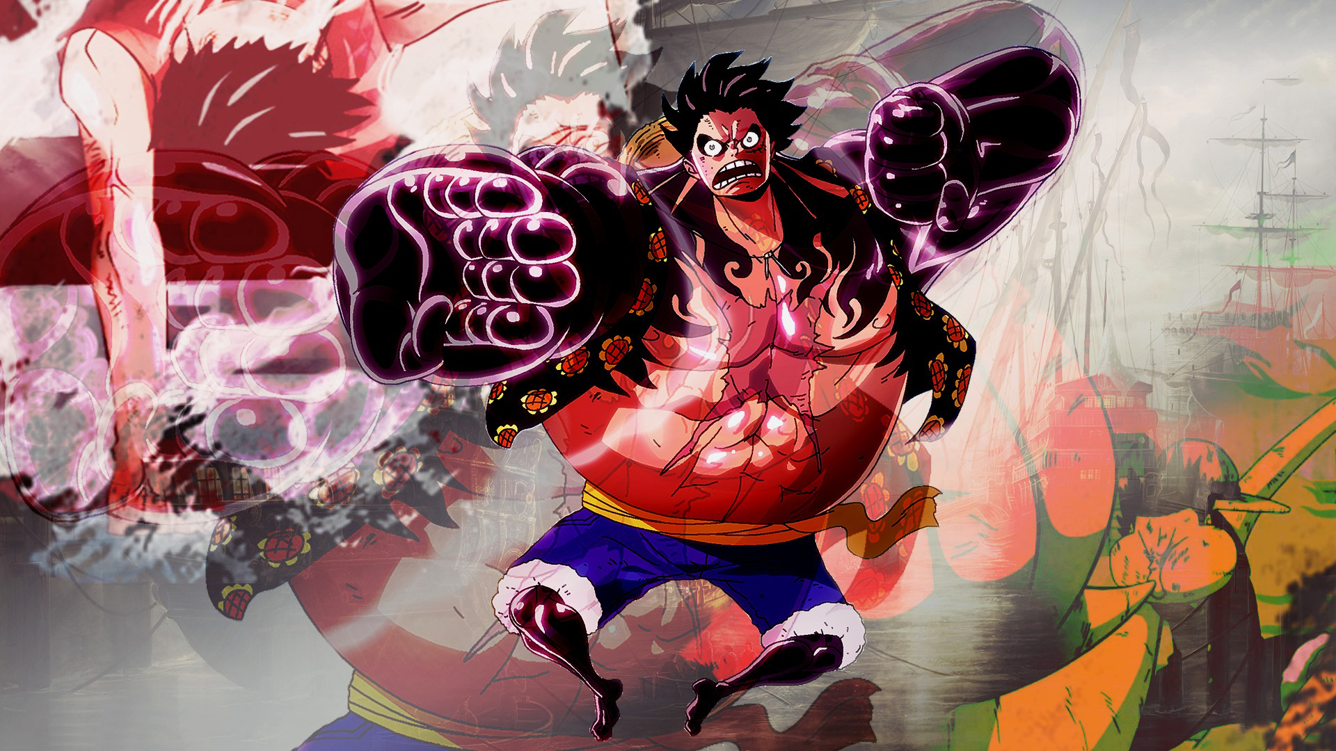 Ảnh Luffy Gear 4: Với khả năng chiến đấu và sức mạnh phi thường của mình, Luffy Gear 4 chắc chắn là một trong những nhân vật được yêu thích nhất trong One Piece. Nhấn vào hình ảnh để xem những hình ảnh đắt giá của Luffy Gear 4 và hòa mình vào thế giới đầy màu sắc và thú vị của anime tuyệt vời này.