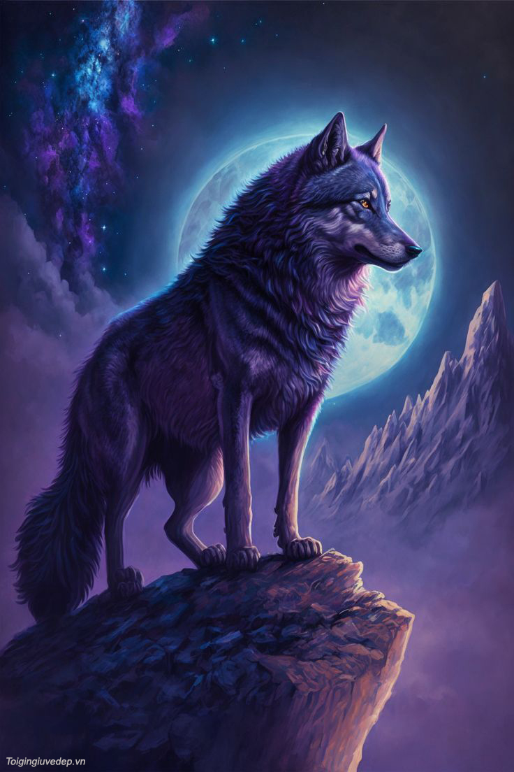 Cập nhật 74 vẽ con sói tuyệt vời nhất  Tin Học Vui